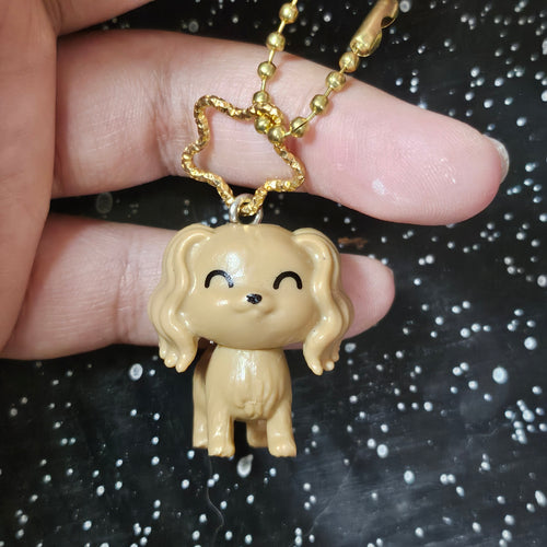 Mini Puppy Dog Keychain