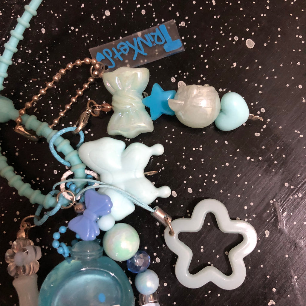TopToy Tuxedosam Blue Kawaii Keychain Bag Charm