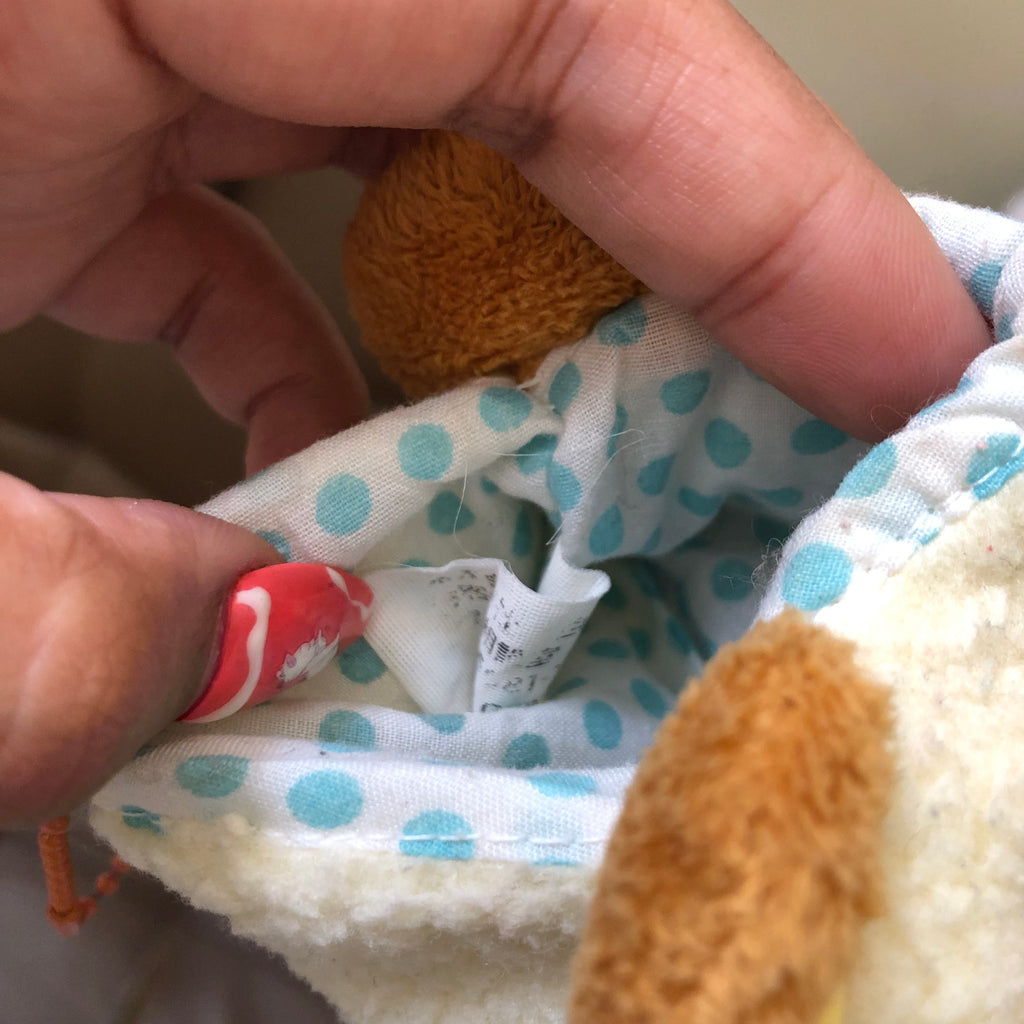 San-X Rilakkuma Plush Coin Purse Pouch Keychain (Preloved)