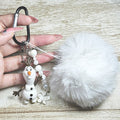 Handmade Olaf From Frozen Keychain