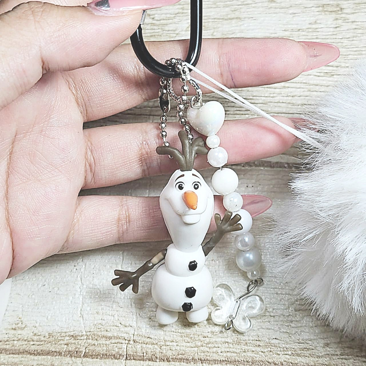 Handmade Olaf From Frozen Keychain
